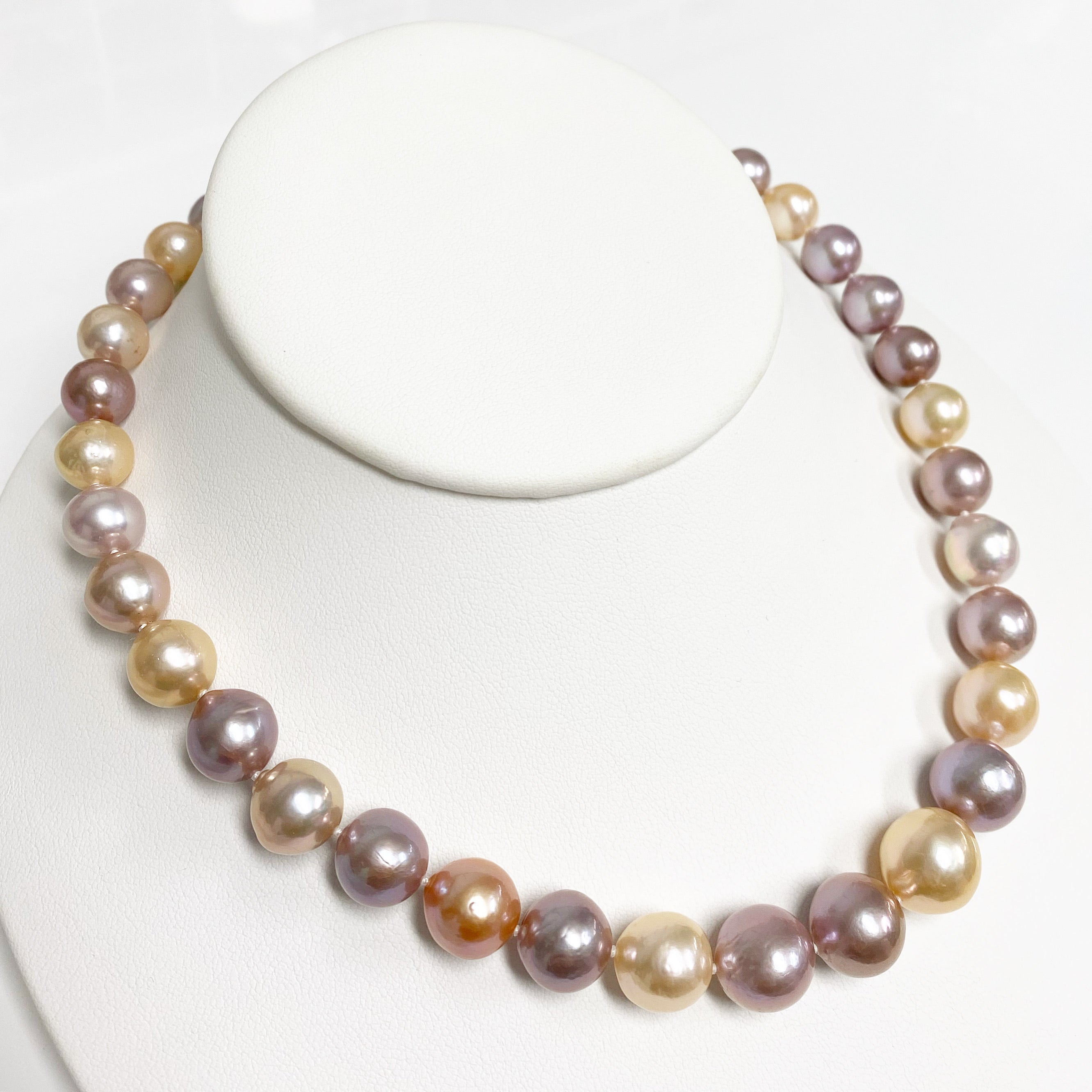 Edison Pearl Necklace for Women - Elegant 18K Gold Plated Jewelry Gift (N355) | Perfect for Weddings, Parties & Special Occasions