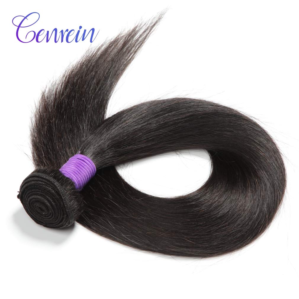 10A Grade 100% Unprocessed Peruvian Straight Virgin Human Hair Weaves - 4 Bundles (20, 22, 24, 26 Inch) Natural Black Color for Hair Extensions | Perfect for Daily Styling, Salon Use & Special Occasions