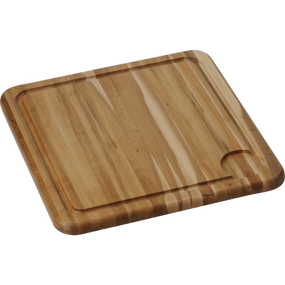 Elkay LKCBEG1516HW Premium Hardwood Cutting Board for Kitchen - Durable Chopping Block for Meat, Vegetables & Fruits - Perfect for Home Chefs & Professional Kitchens
