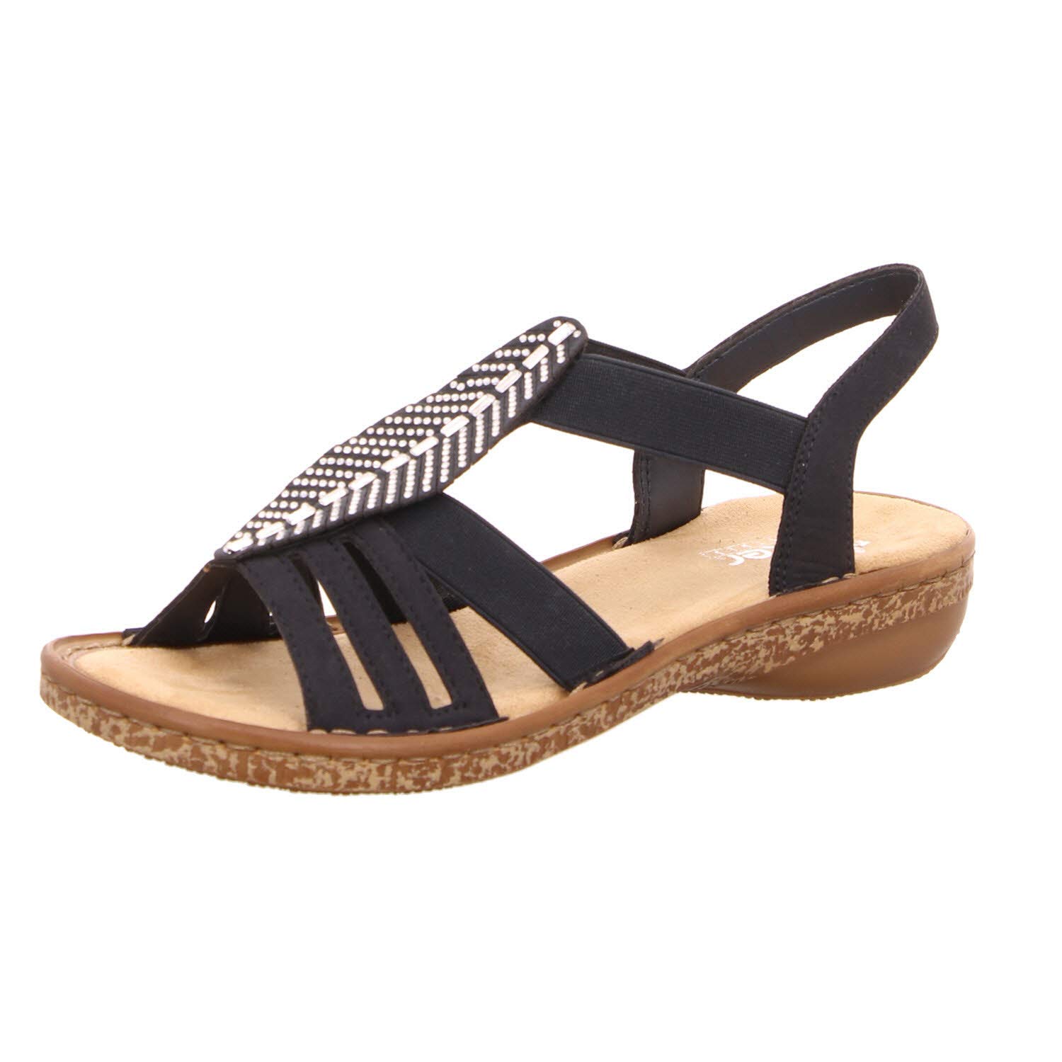 Rieker Women's Closed Toe Sandals - Comfortable Summer Walking Shoes with Arch Support | Perfect for Beach, Travel & Casual Outfits
