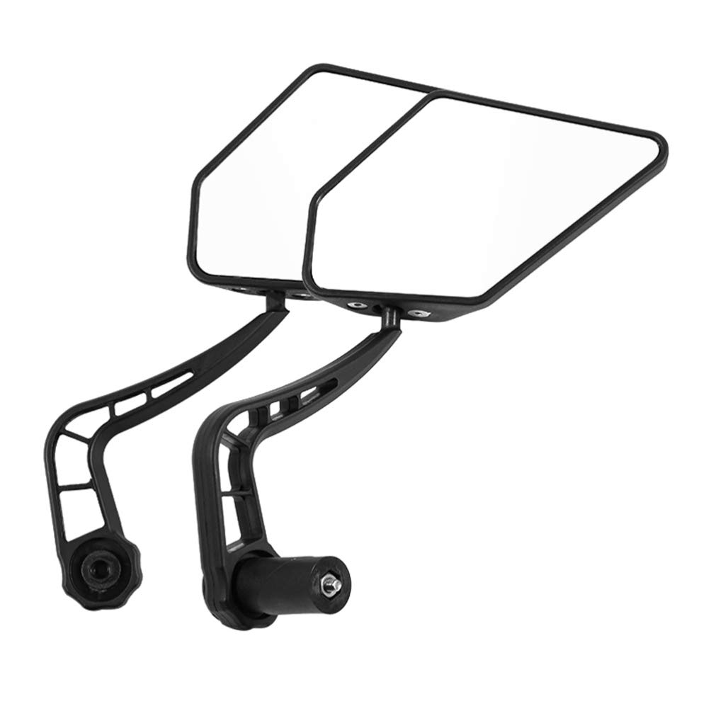BESPORTBLE Bike Handlebar Mirror - 1 Pair Rearview Cycling Mirrors for Bicycle Safety, Durable Adjustable Bike Accessories - Perfect for Road Bikes, Mountain Bikes & Commuting