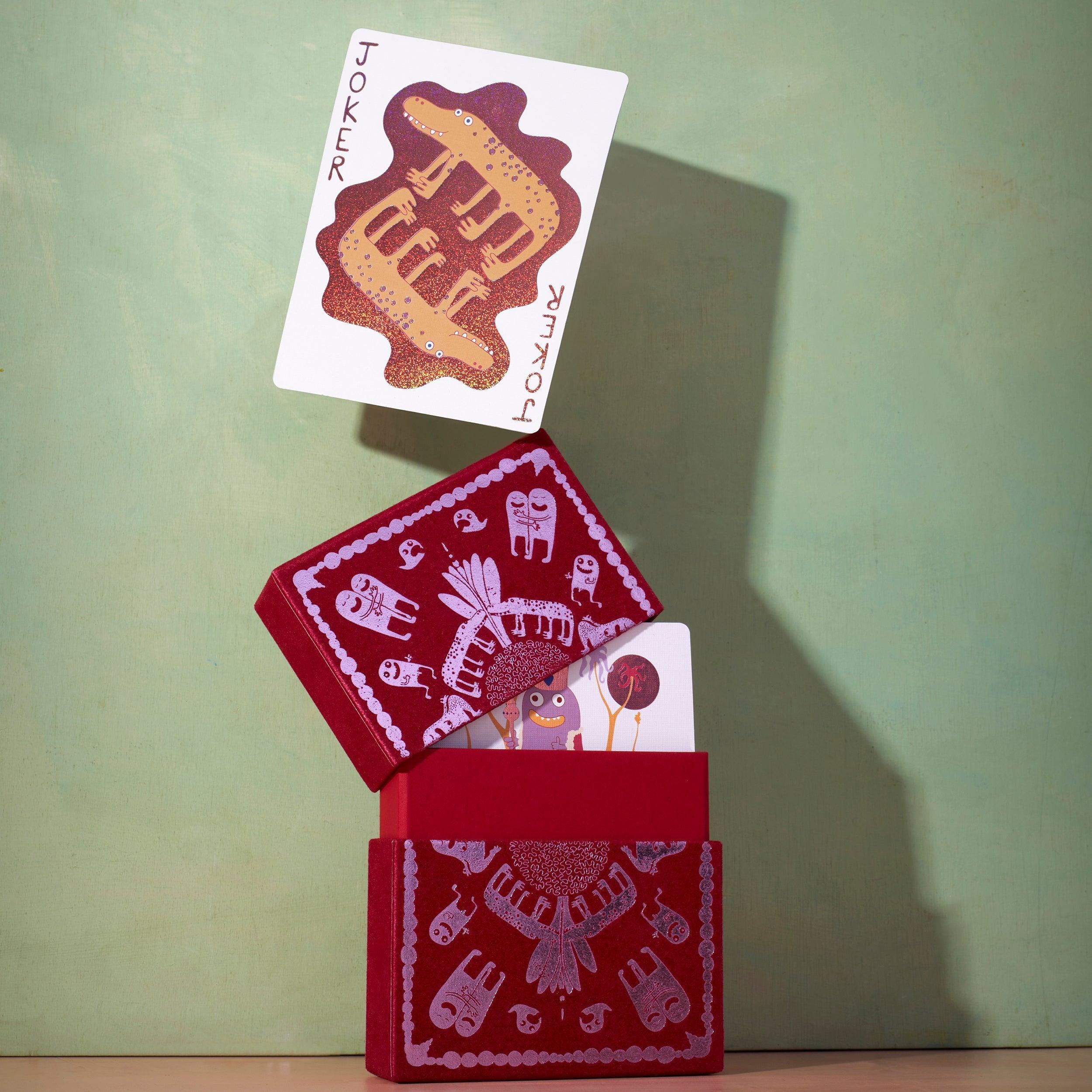 Haas Jumbo Playing Cards - Oversized Deck for Easy Reading, Poker, Blackjack & Magic Tricks | Perfect for Game Nights, Casino Parties & Family Gatherings