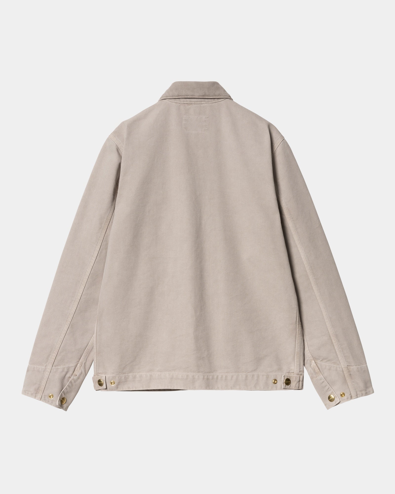 Stone Canvas Detroit Jacket - Spring Outerwear in Dusky Beige | Water-Resistant Workwear for Urban Commuting & Outdoor Adventures