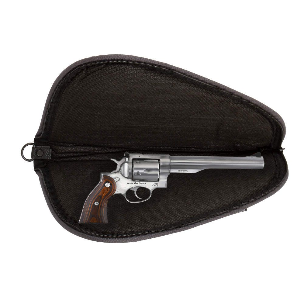 Allen 444 13 Deluxe Handgun Case Black/Gray - Secure Pistol Storage for Travel & Range - Durable Protection for Firearms, Handguns & Pistols - Perfect for Home, Car & Outdoor Use