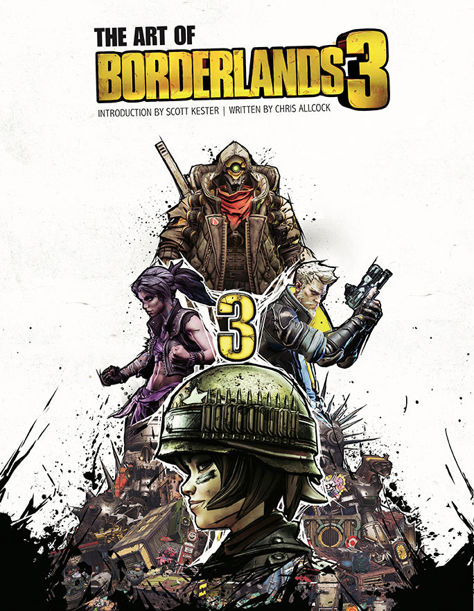 Borderlands 3 Art Book - Official Collector's Edition with Concept Art & Character Designs | Perfect for Gamers, Collectors & Borderlands Fans | Great for Home Decor, Gaming Room Display & Gift Giving