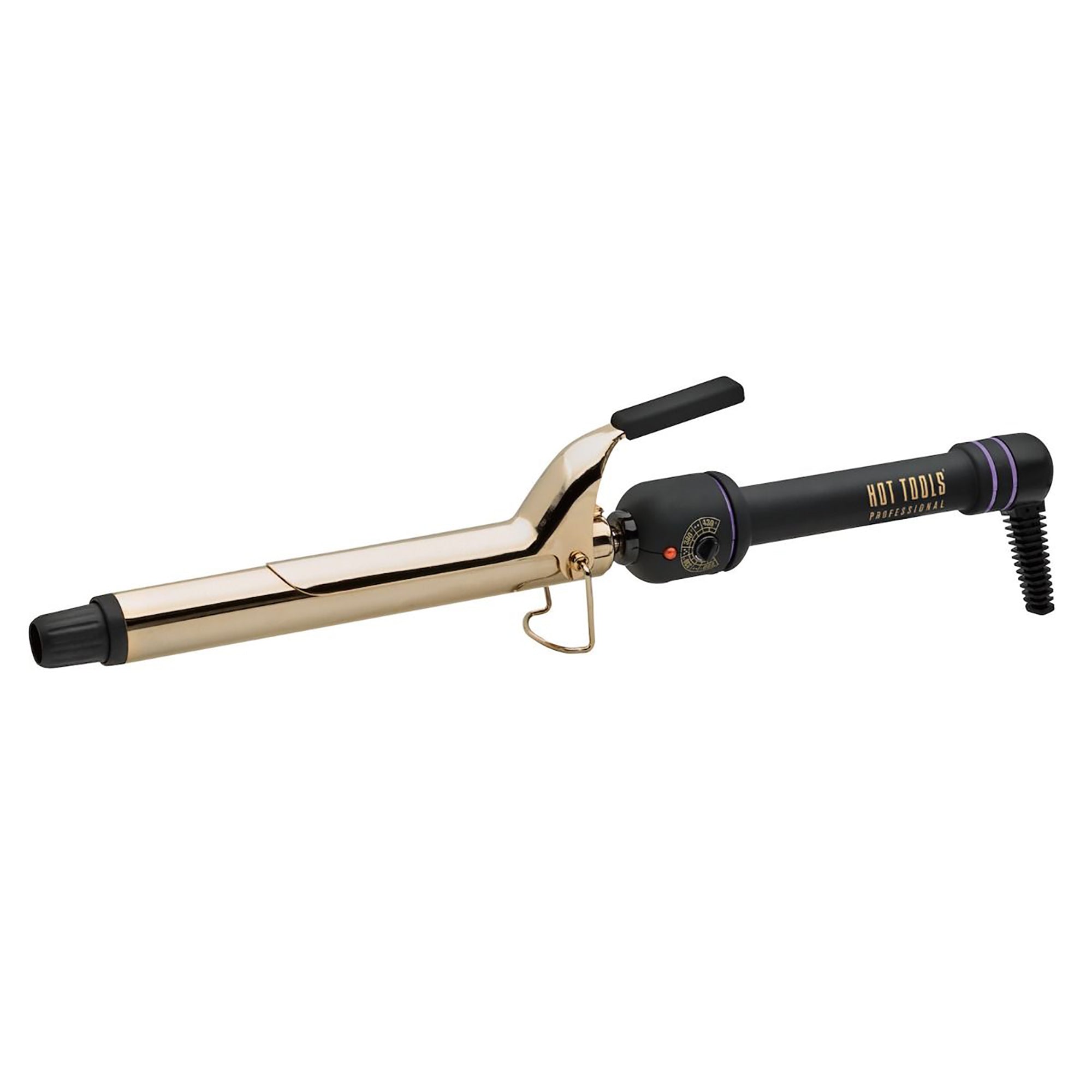 Hot Tools 24K Gold XL Professional Hair Curling Iron - 1.25 Inch Barrel for Long Lasting Curls & Waves - Perfect for Salon Quality Styling at Home