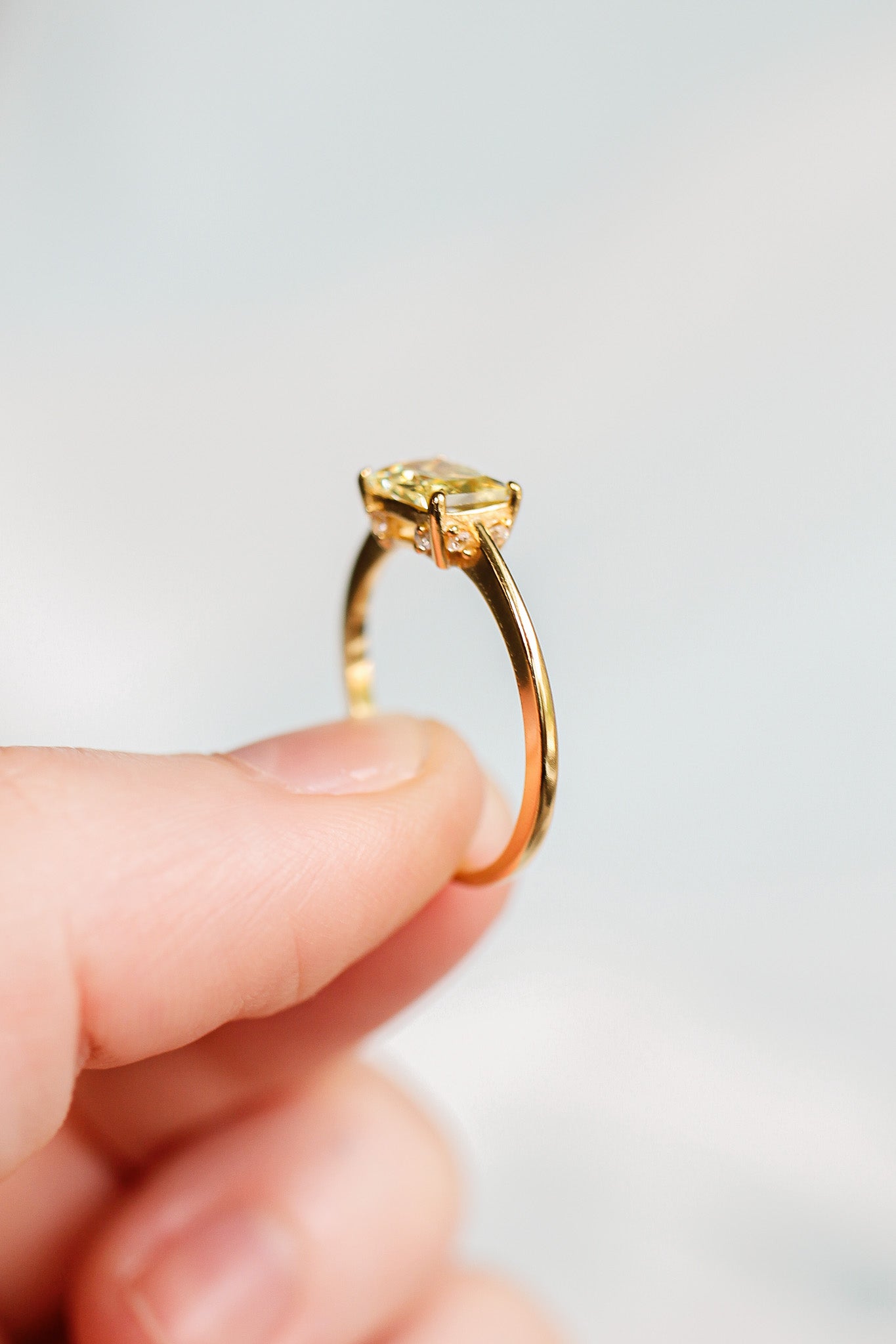 Citrine Cindy Ring - Elegant Gemstone Jewelry for Women | Perfect for Weddings, Parties & Everyday Wear