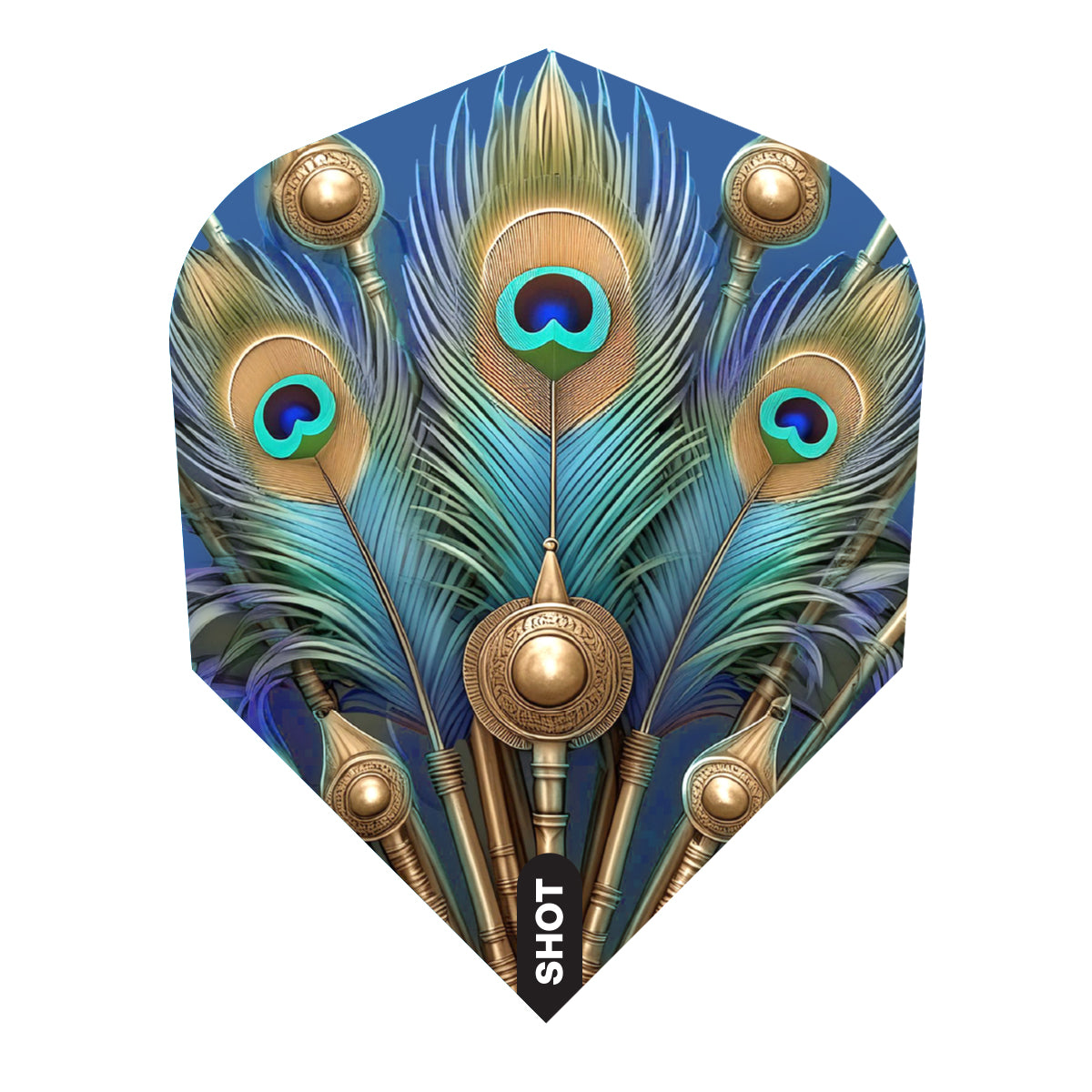 SHOT Roman Empire Juno Flight Set - Small Standard 100 Micron Thickness | Lightweight Darts for Professional Play & Home Entertainment