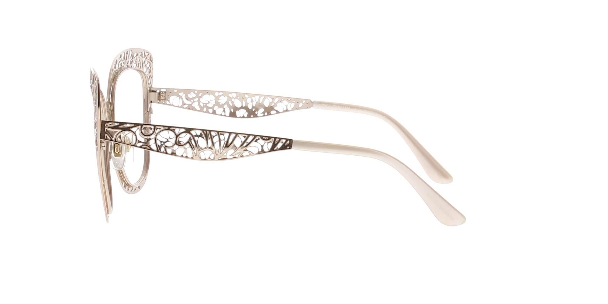 Dolce & Gabbana Rose Gold Sunglasses for Women - Luxury Designer Shades for Beach, Driving & Outdoor Fashion