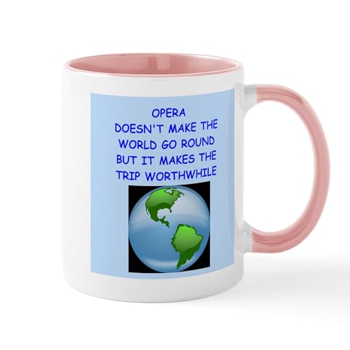 White/Pink Inside - Opera Mug