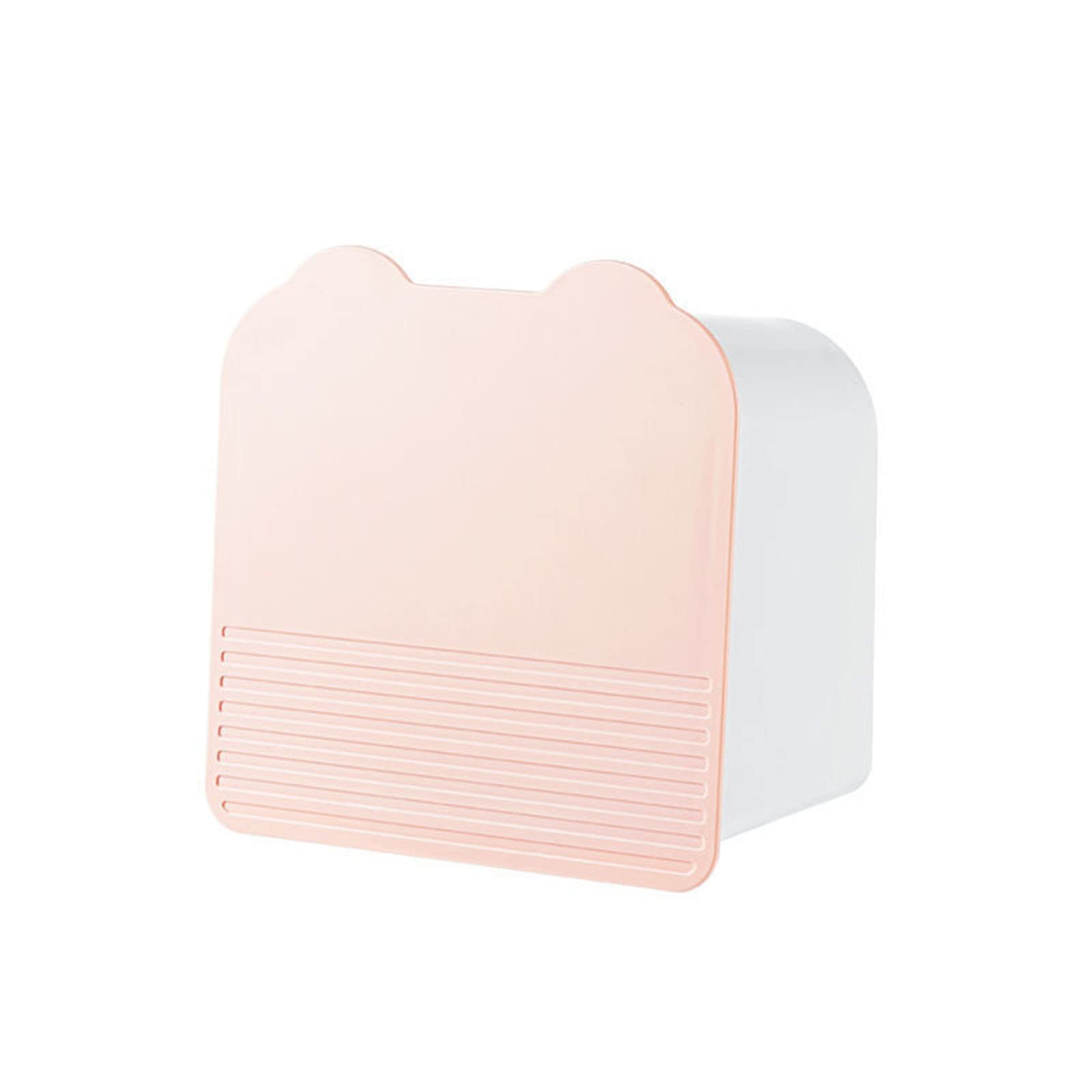 CLVELLI Wall Mounted Toilet Sanitary Napkin Storage Box - Bathroom Organizer for Cotton Pads, Makeup Removers & Beach Towels (Size C) - Perfect for Small Space Organization in Bathroom, Vanity or Beach House