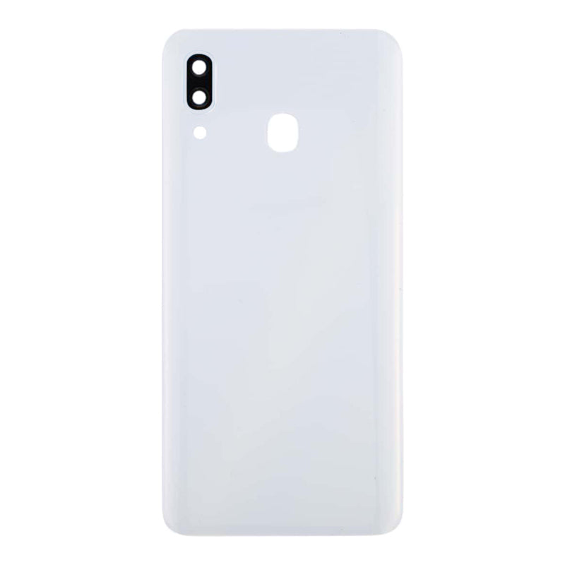 Original Samsung Galaxy A30 Rear Glass Cover with Camera Lens Replacement - Compatible with Galaxy A30 Smartphone for DIY Repair & Protection