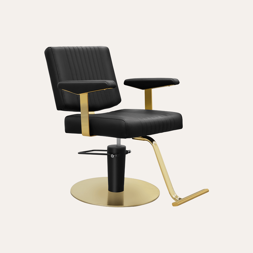 ATHENA Professional Salon Chair - Adjustable Hydraulic Styling Chair for Hairdressers & Barbers - Perfect for Salons, Barber Shops & Home Use