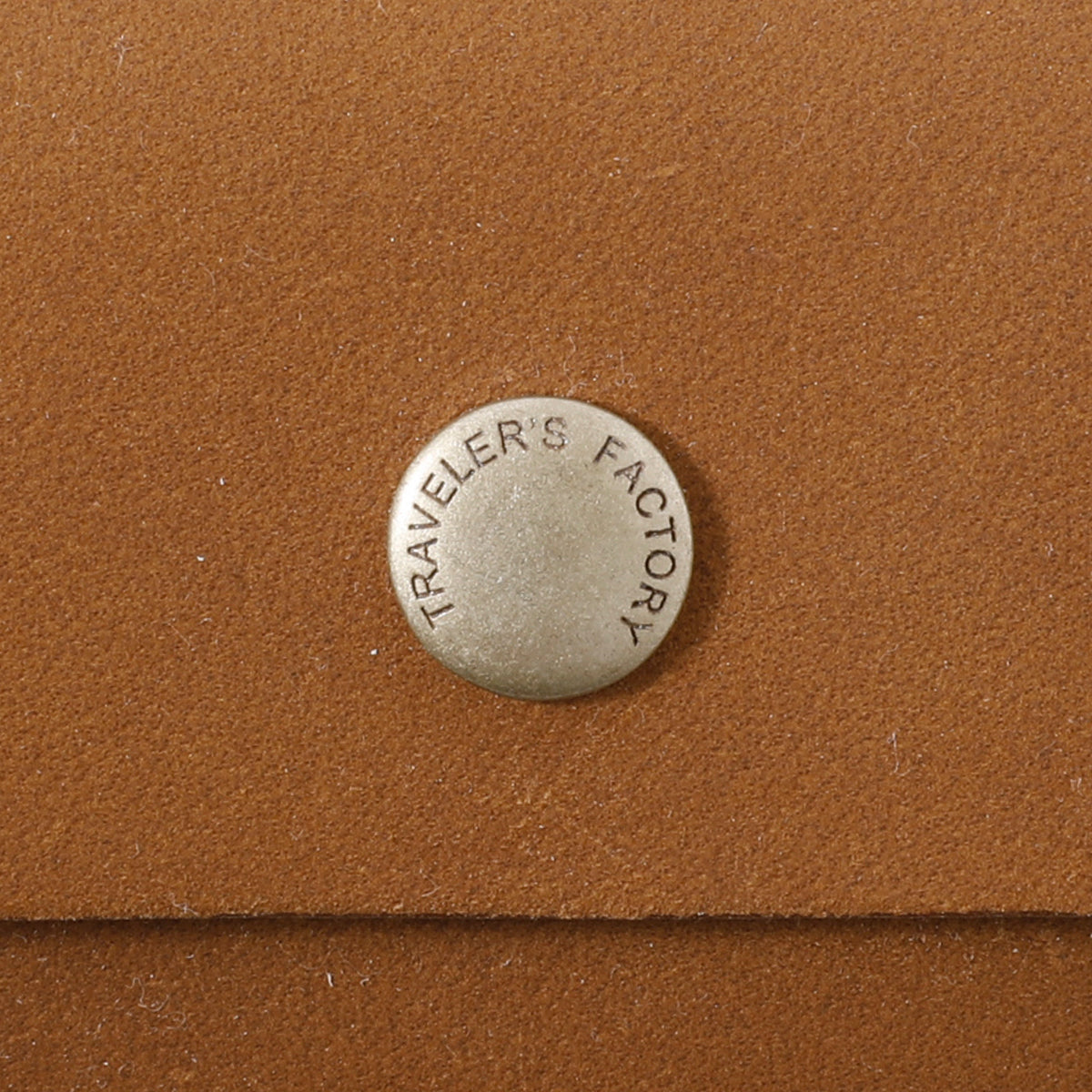 TRAVELER'S COMPANY Premium Leather Card Case in Camel - Slim & Durable Wallet for Credit Cards, ID & Cash - Perfect for Travel, Business & Everyday Use