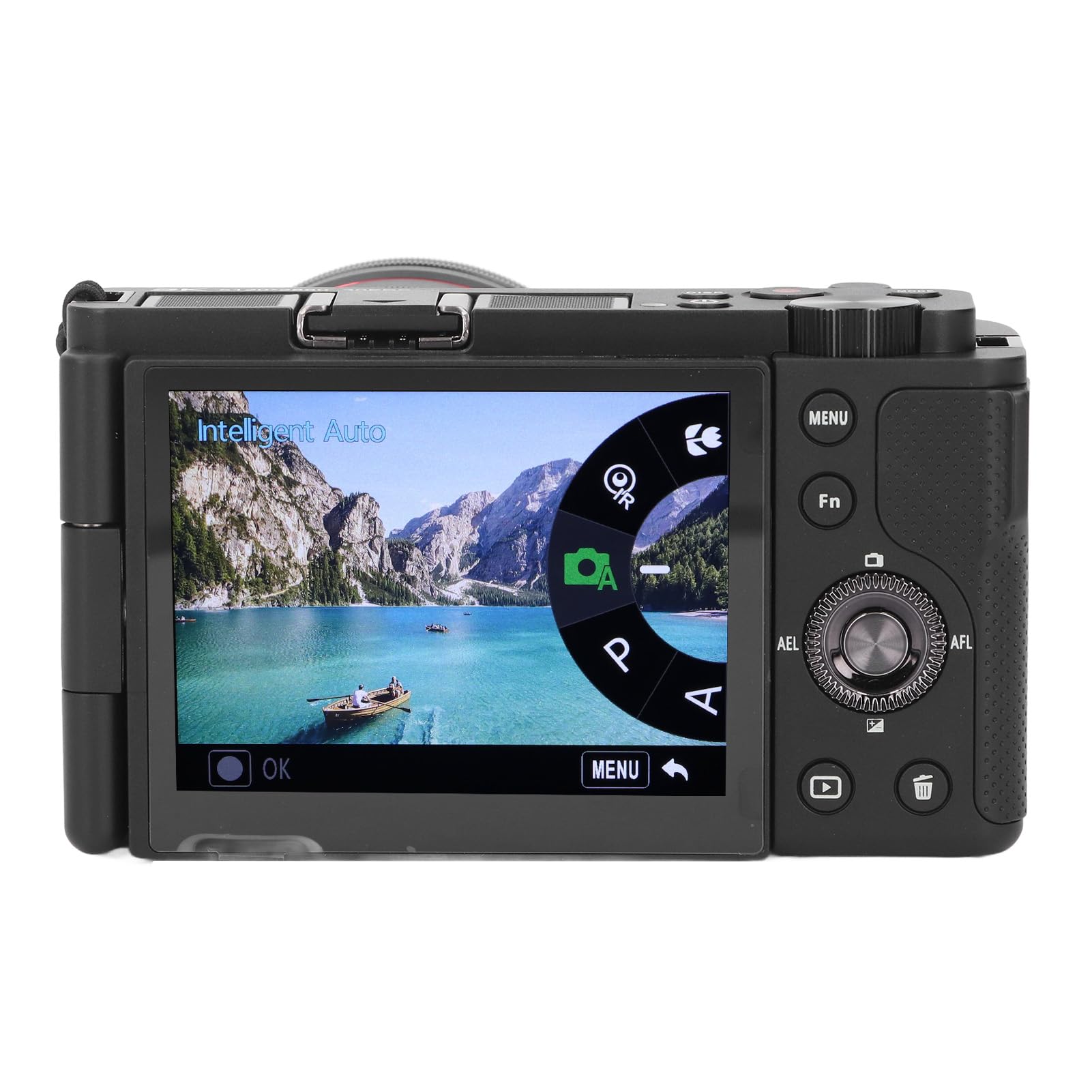 5K Digital Camera 64MP WiFi Vlogging Camera with Autofocus, 12X Optical Zoom, WDR Stabilization & 3.2