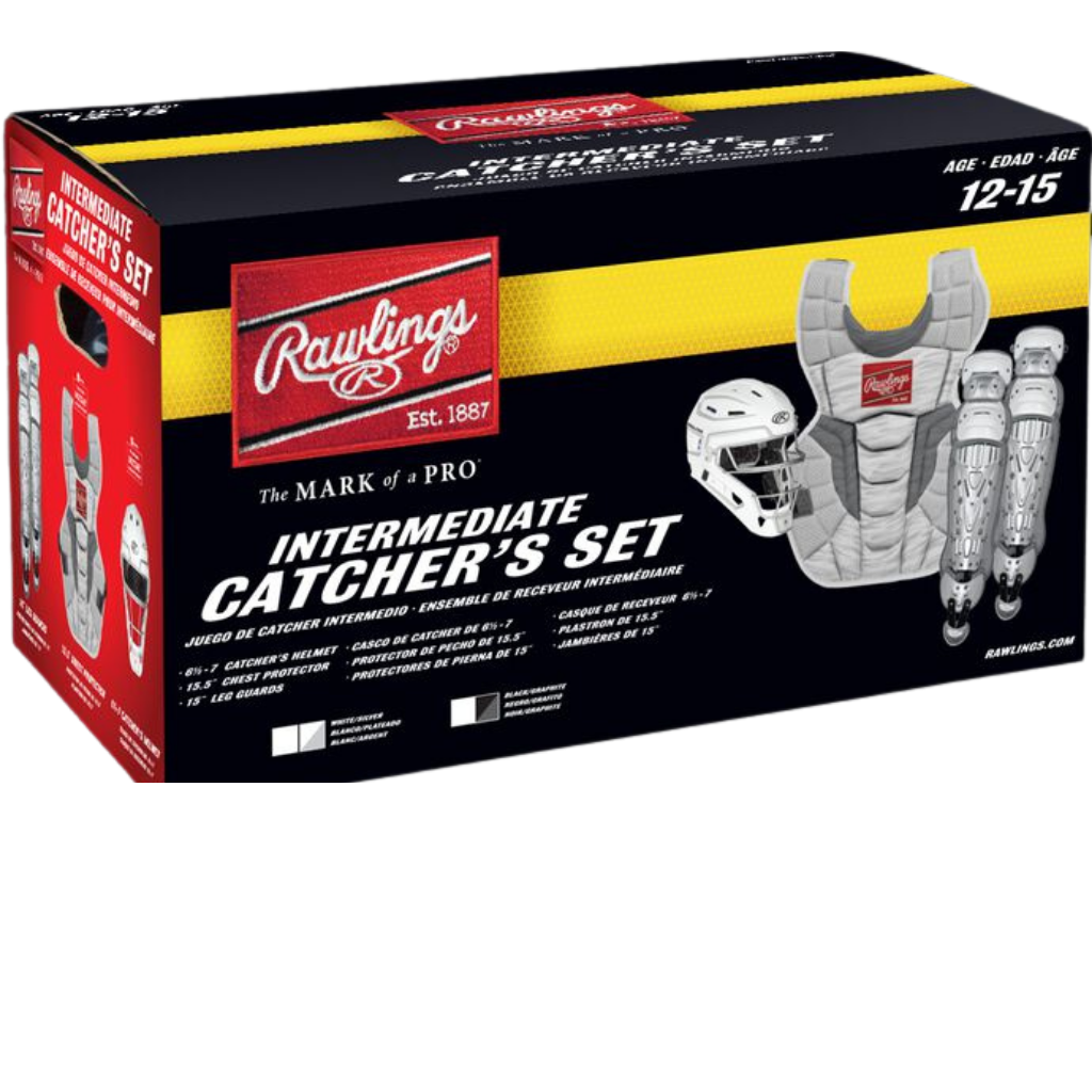 Rawlings Velo Catcher's Sets for Baseball - Youth Ages 12-15 (CSV2I) - Perfect for Little League & High School Training