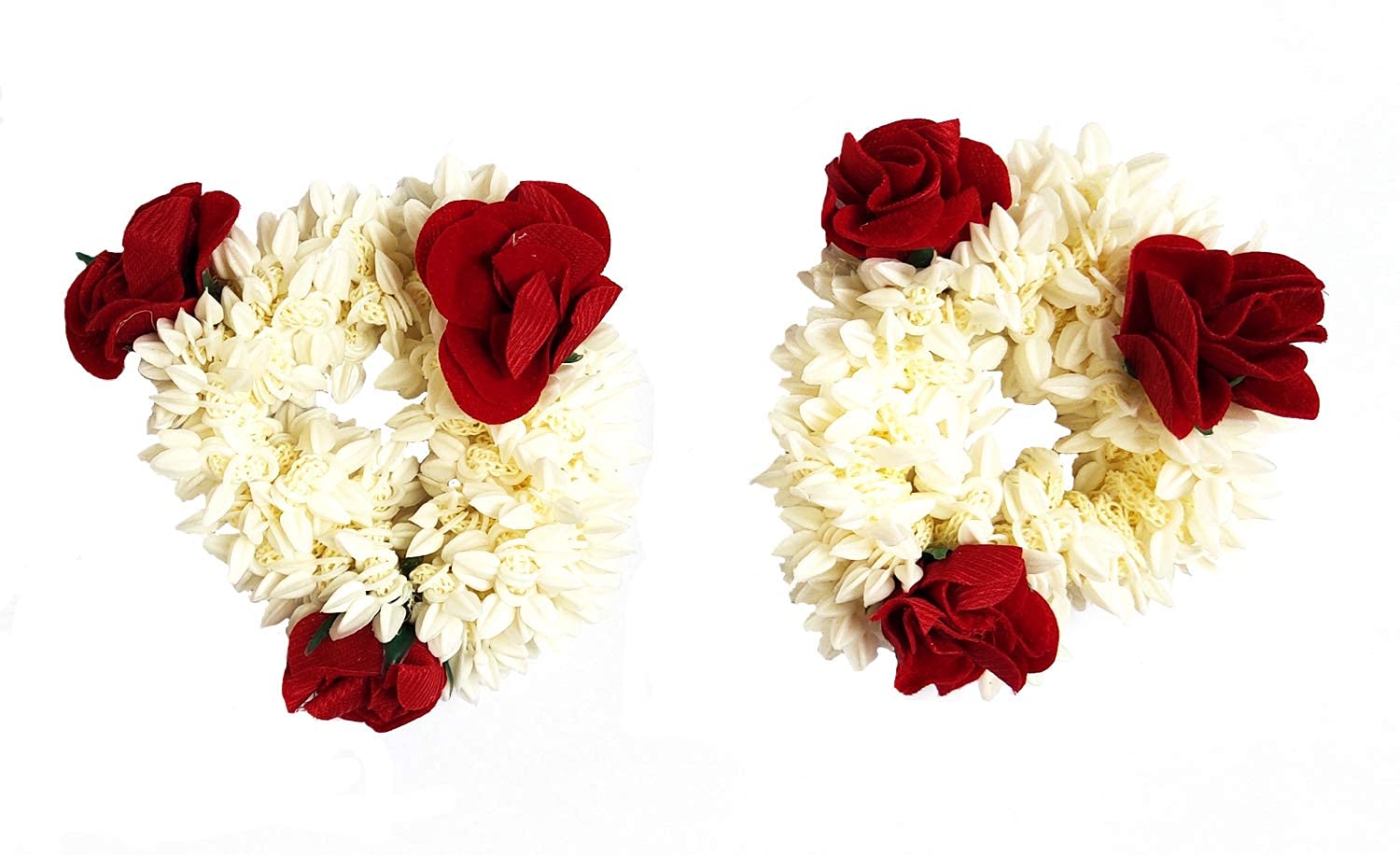 Beautiful Artificial Gajra Hair Accessories for Women & Girls - Bridal Juda Hair Band with Flowers | Perfect for Weddings, Parties & Special Occasions