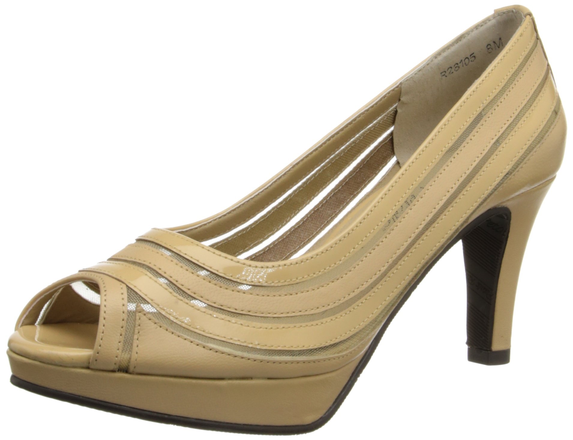 Elegant Rose Petals Women's Poet Platform Pump Shoes - Comfortable High Heels for Weddings, Parties & Special Occasions