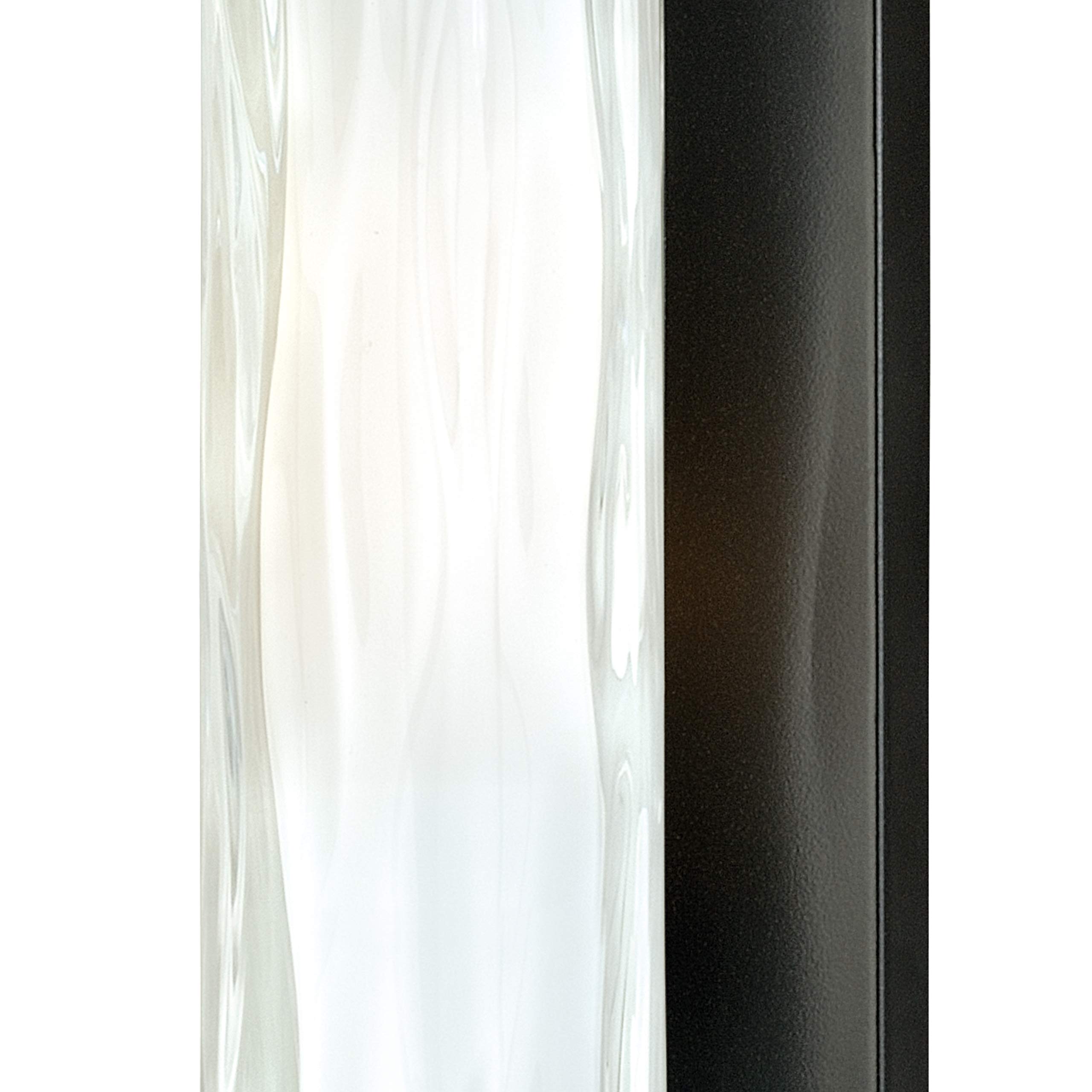 VAXCEL Vilo 1-Light Bronze Cylinder Flush Mount Wall Sconce with White Glass Shade - ADA Compliant Bathroom Lighting for Hallway, Bedroom, or Entryway