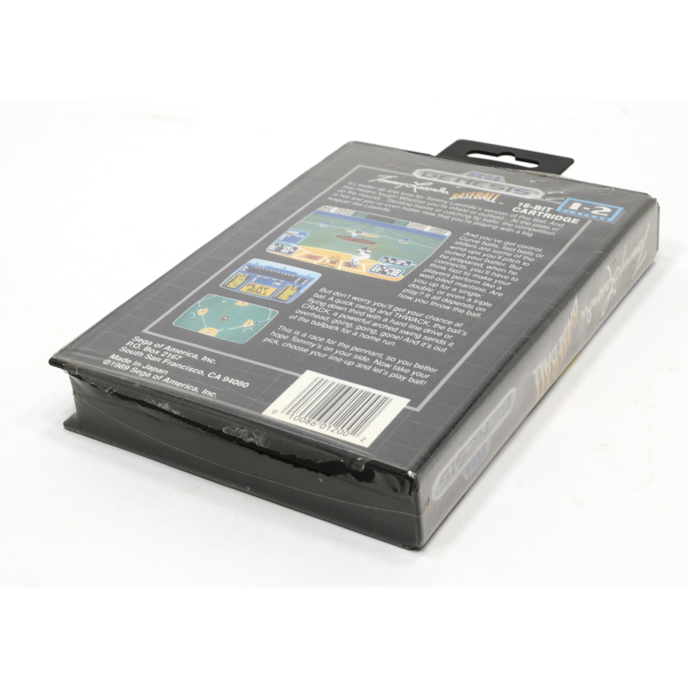SEGA GENESIS Tommy Lasorda Baseball Video Game - New Factory Sealed (NISB MIB) - Classic Retro Gaming for Collectors & Baseball Fans