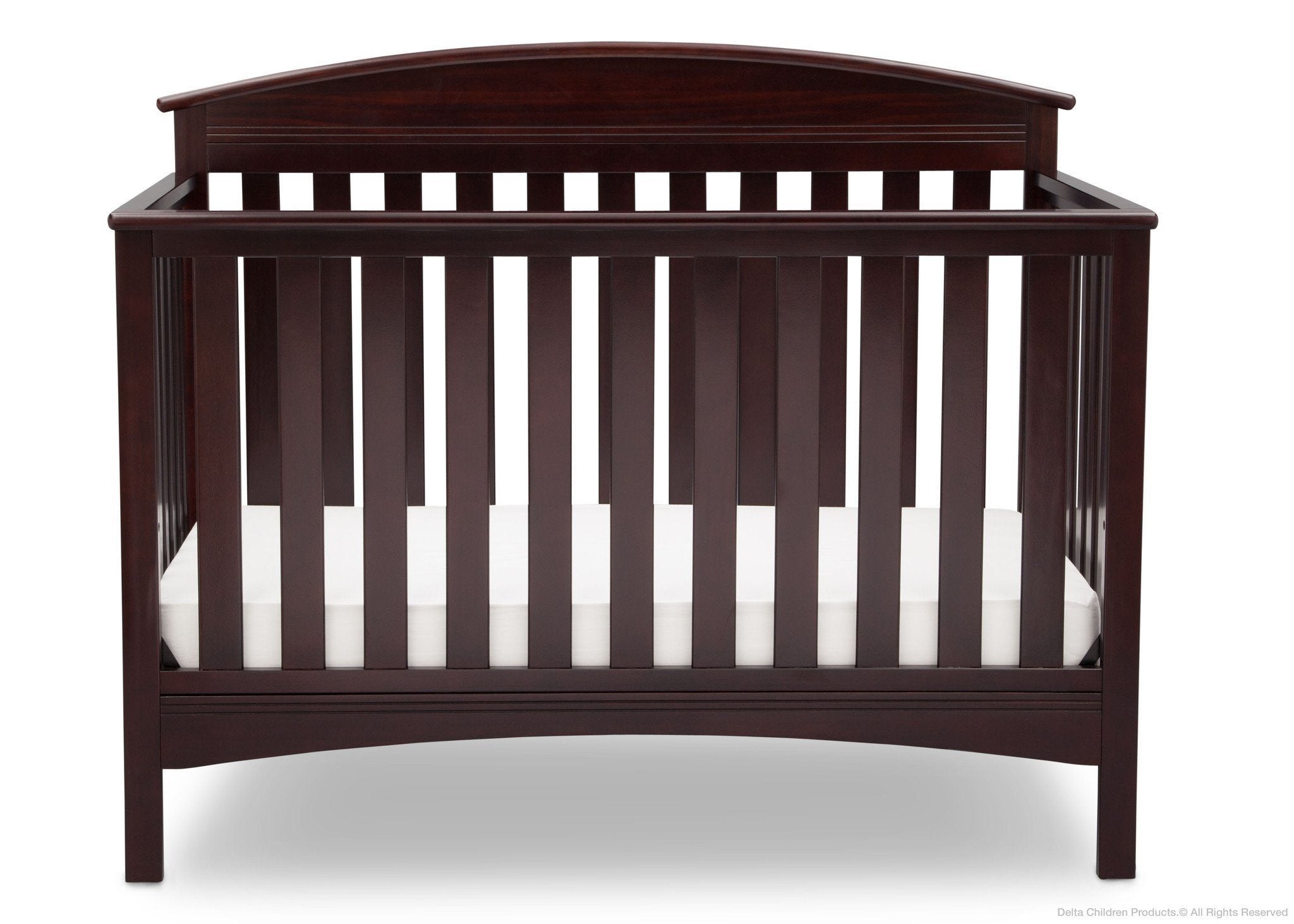 Abby 4-in-1 Convertible Baby Crib - Toddler Bed, Daybed & Full-Size Bed | Safe & Stylish Nursery Furniture for Newborns to Teens | Perfect for Bedrooms, Daycare & Guest Rooms