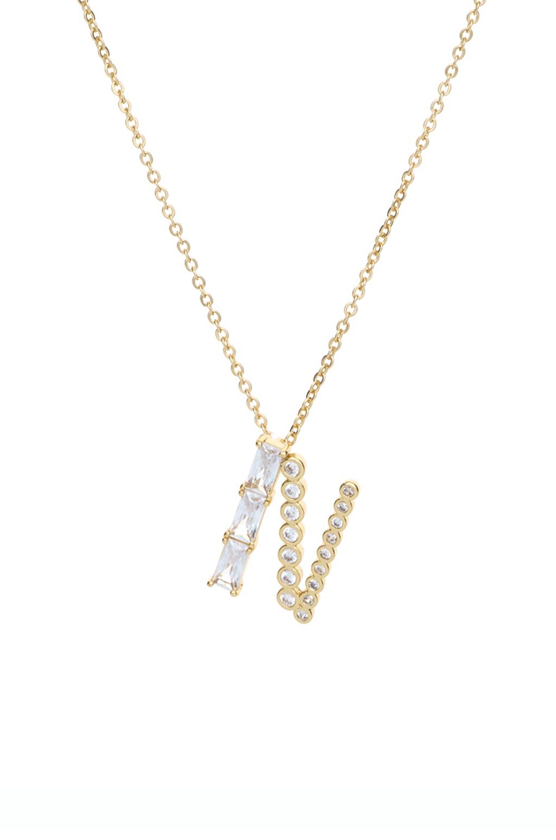 Personalized Mixed Crystal Initial Necklace - Custom Name Letter Pendant for Women & Girls - Perfect for Birthdays, Anniversaries & Gifts