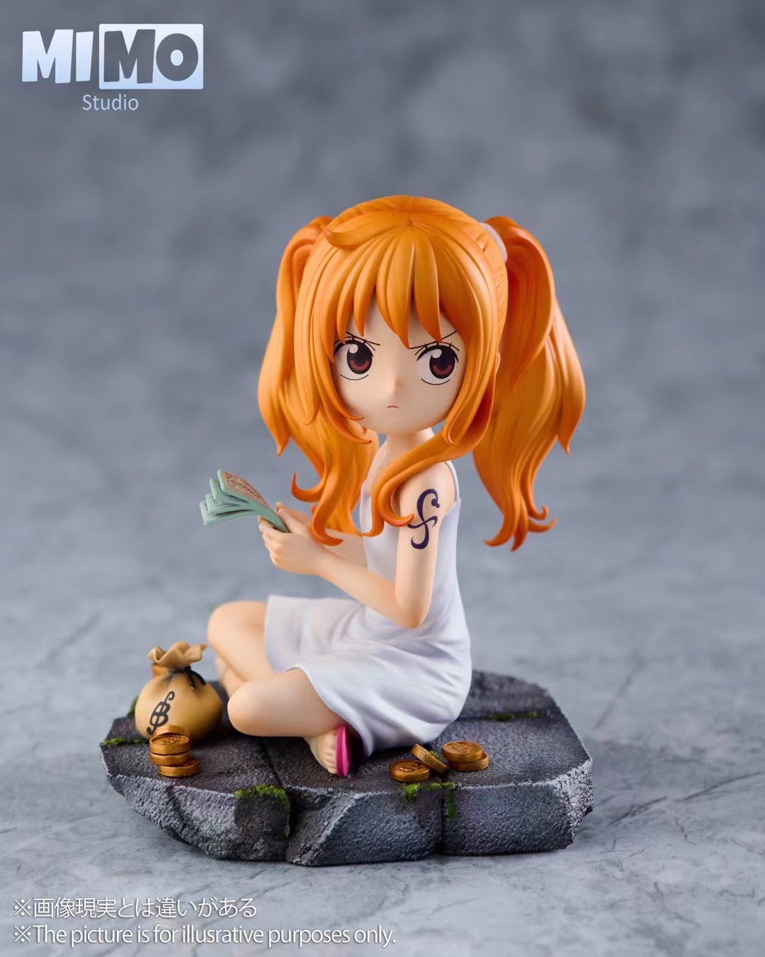 Mimo Studio Young Nami Figure - One Piece Anime Collectible - Perfect for Anime Fans, Home Decor, and Gift Giving