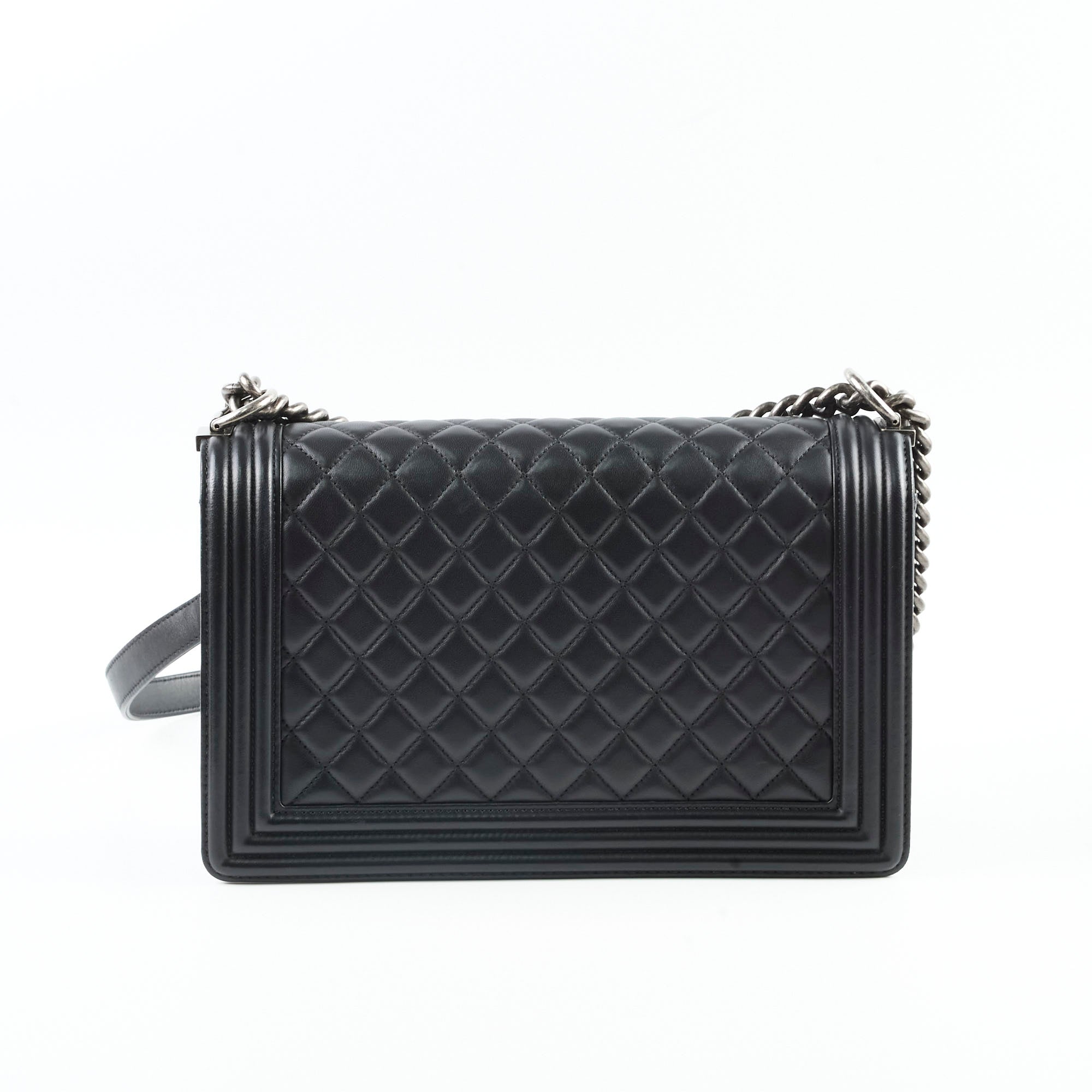 Chanel New Medium Lambskin Boy Black Series 22 Handbag - Luxury Designer Crossbody Bag for Women | Perfect for Parties, Dating & Special Occasions