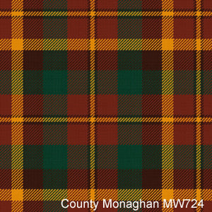 8 Yard Machine Sewn Kilt - Authentic Irish County Tartans for Men | Traditional Scottish Highland Dress for Weddings, Festivals & Celtic Events