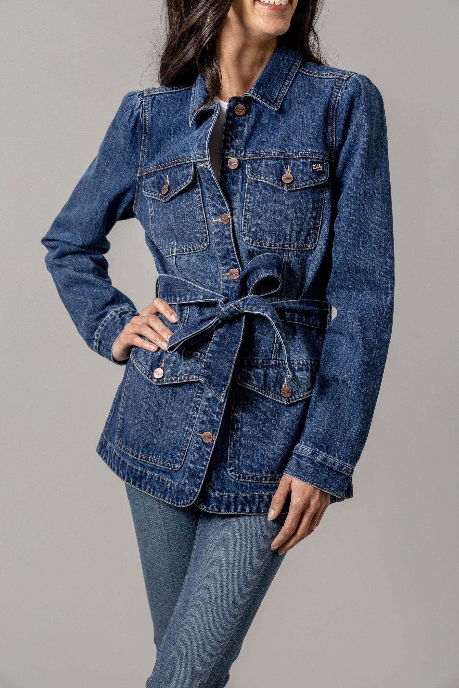 Becca Women's Denim Jacket - Stylish & Comfortable Denim Coat for Casual Wear | Perfect for Outdoors, Travel & Everyday Fashion