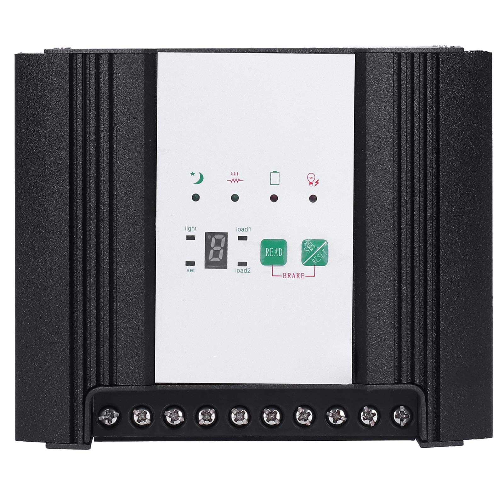 Solar Street Light Controller - Intelligent Wind & Solar Power Regulator for Outdoor Lighting | Safe & Efficient Energy Management for Gardens, Pathways & Parking Lots