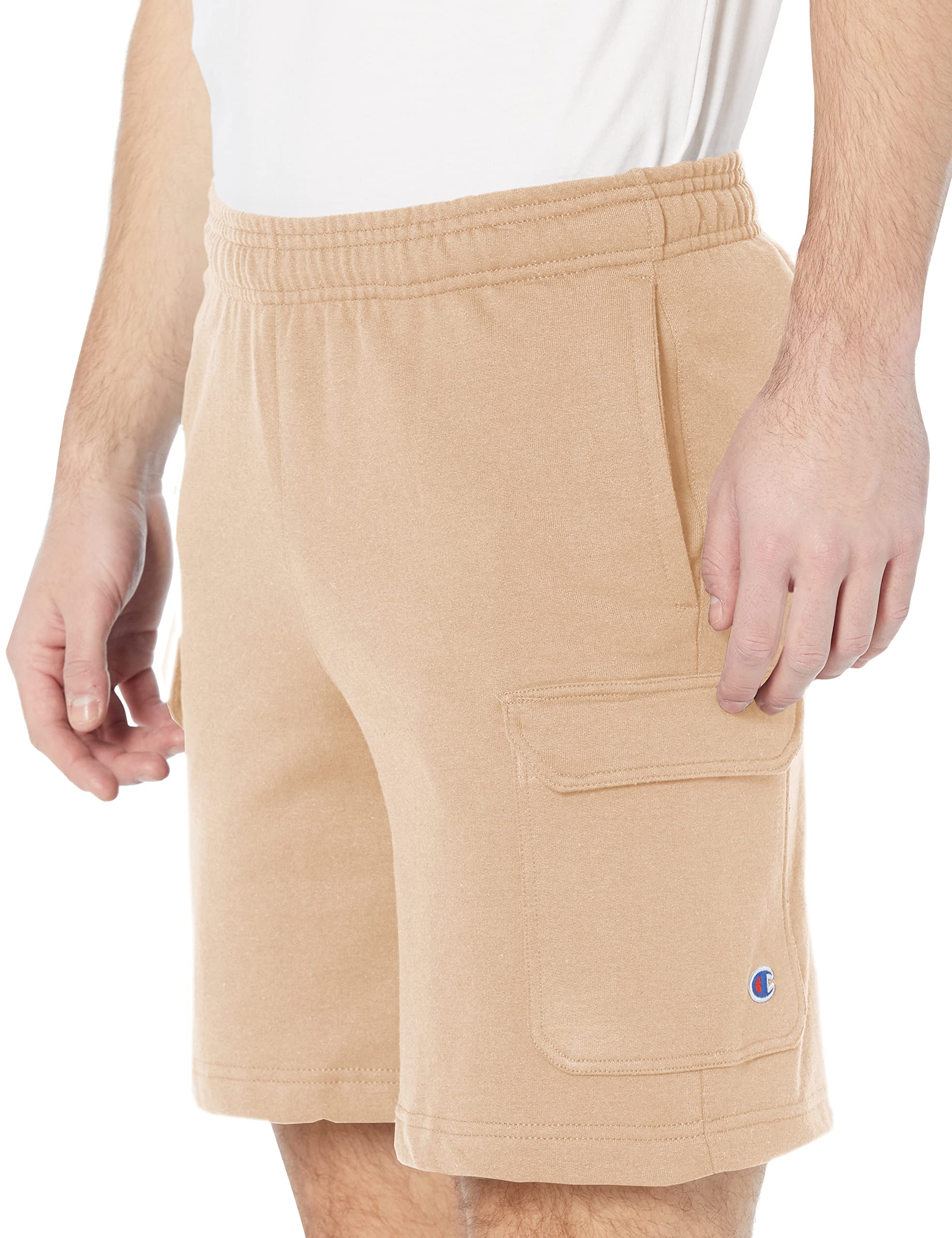 Champion Men's Cargo Shorts - PowerBlend Fabric, Comfortable & Durable Casual Shorts for Men (Regular & Big & Tall Sizes) - Perfect for Outdoor Activities, Hiking, and Summer Wear