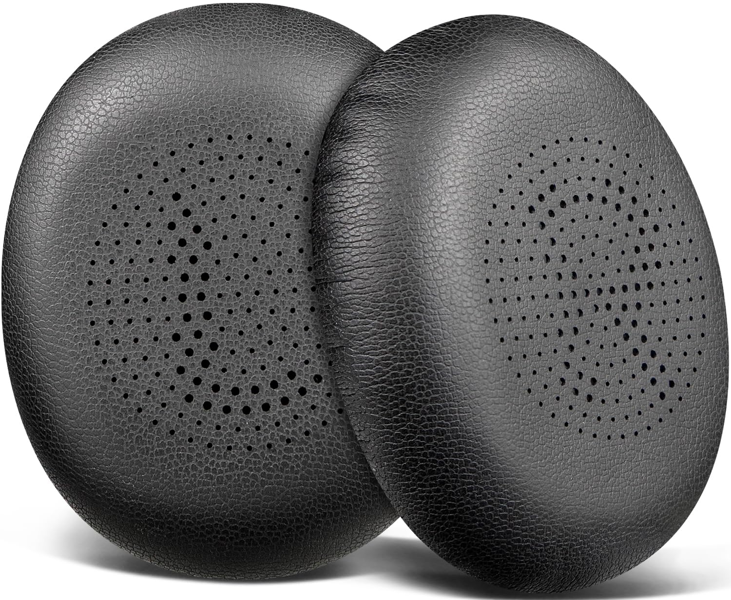 SOULWIT Replacement Ear Pads for Jabra Evolve2 30 Headset - Soft Protein Leather Earpad Cushions with High-Density Memory Foam (Black) - Perfect for Office, Gaming & Long Work Sessions