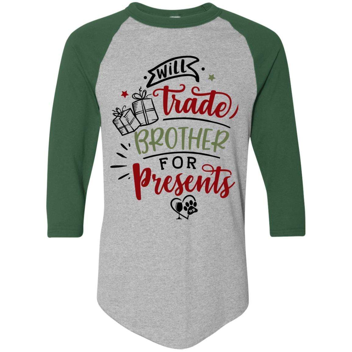 WineyBitches.Co Colorblock Raglan Jersey - Stylish Women's Baseball Tee for Casual Wear, Lounge & Weekend Outfits