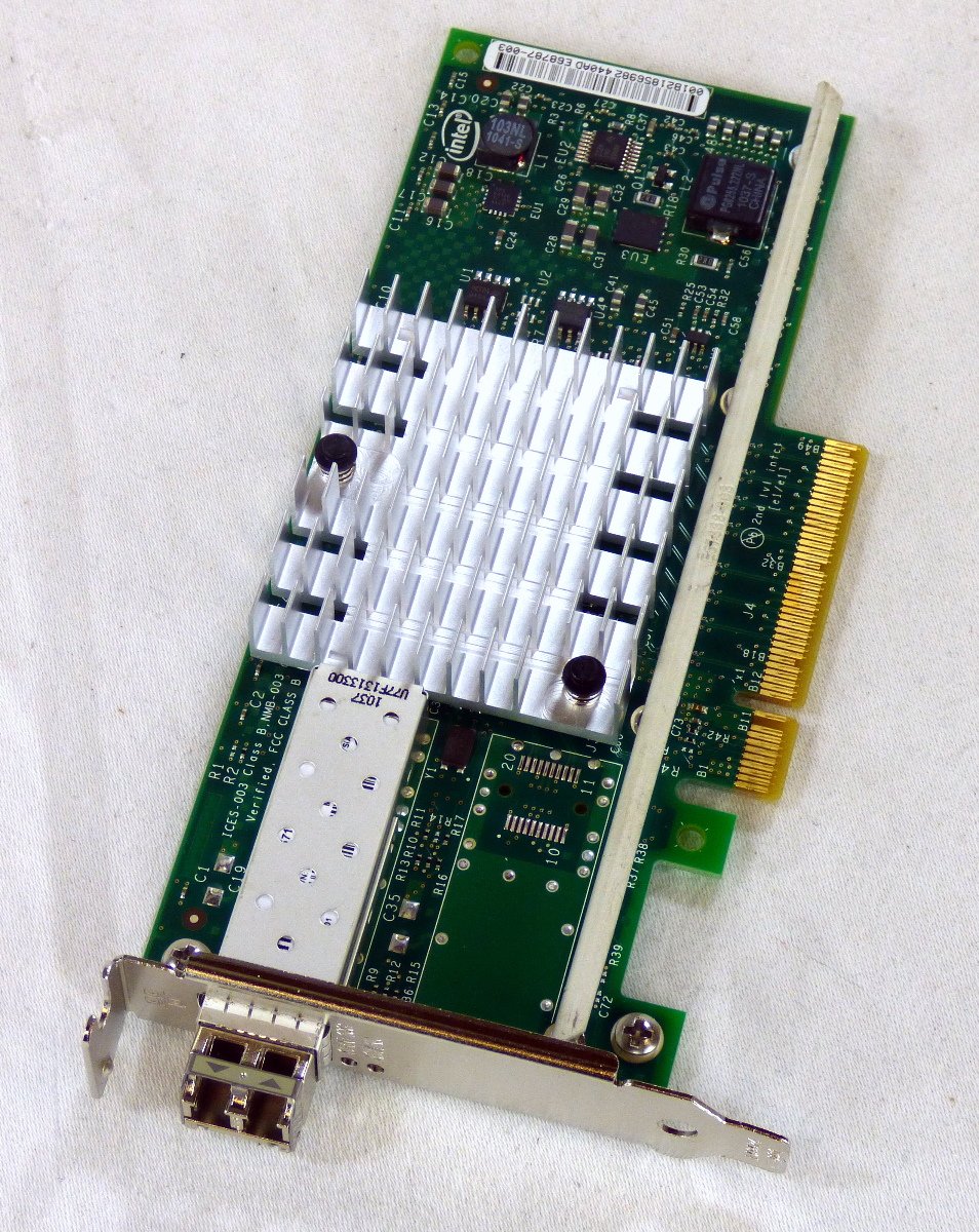 Intel X520-SR1 10Gbps SFP+ Ethernet Server Adapter - High-Speed Network Card for Data Centers, Cloud Computing & Enterprise Servers