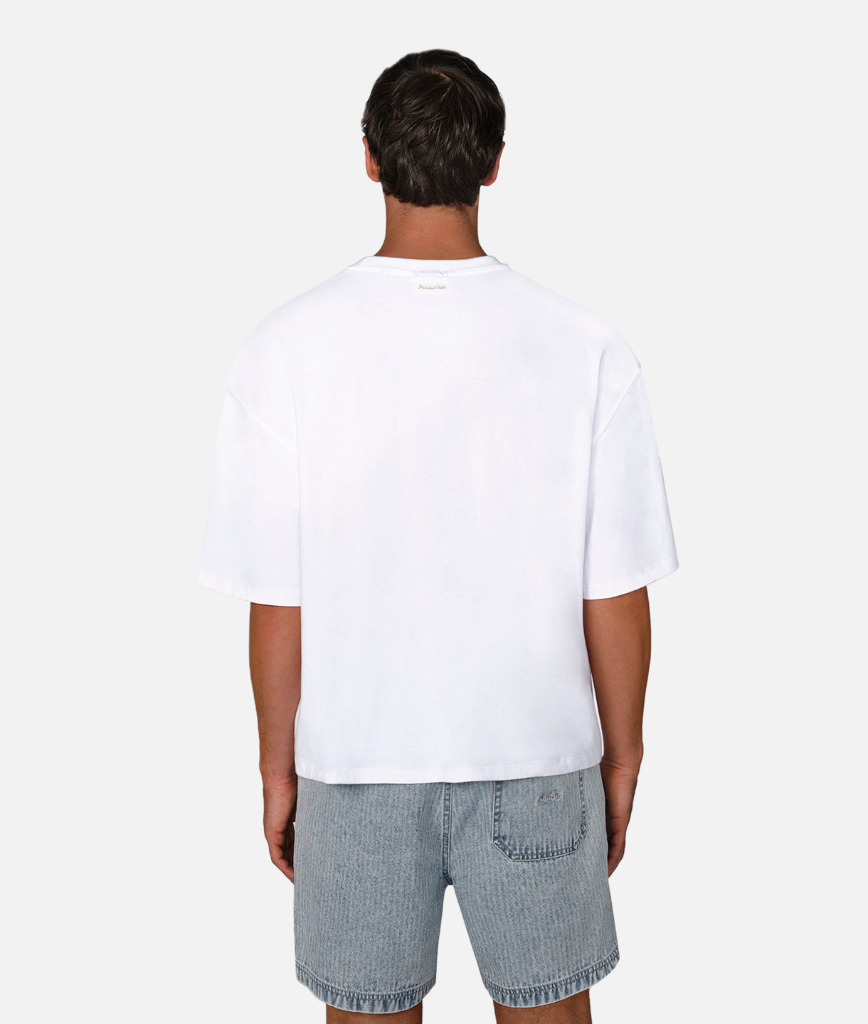 The Arnie Tee - Premium White Cotton T-Shirt for Men | Comfortable Casual Wear for Gym, Workout & Everyday Outfits