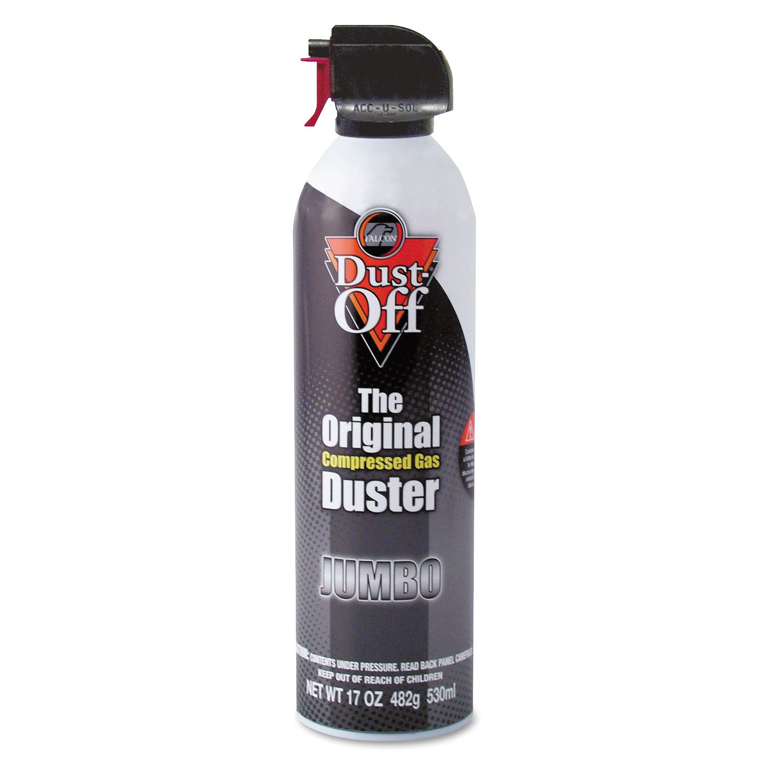 Dust-Off DPSJMB Disposable Compressed Gas Duster - 17 Oz Can for Electronics, Keyboards & Computer Cleaning | Safe & Effective Dust Removal Tool