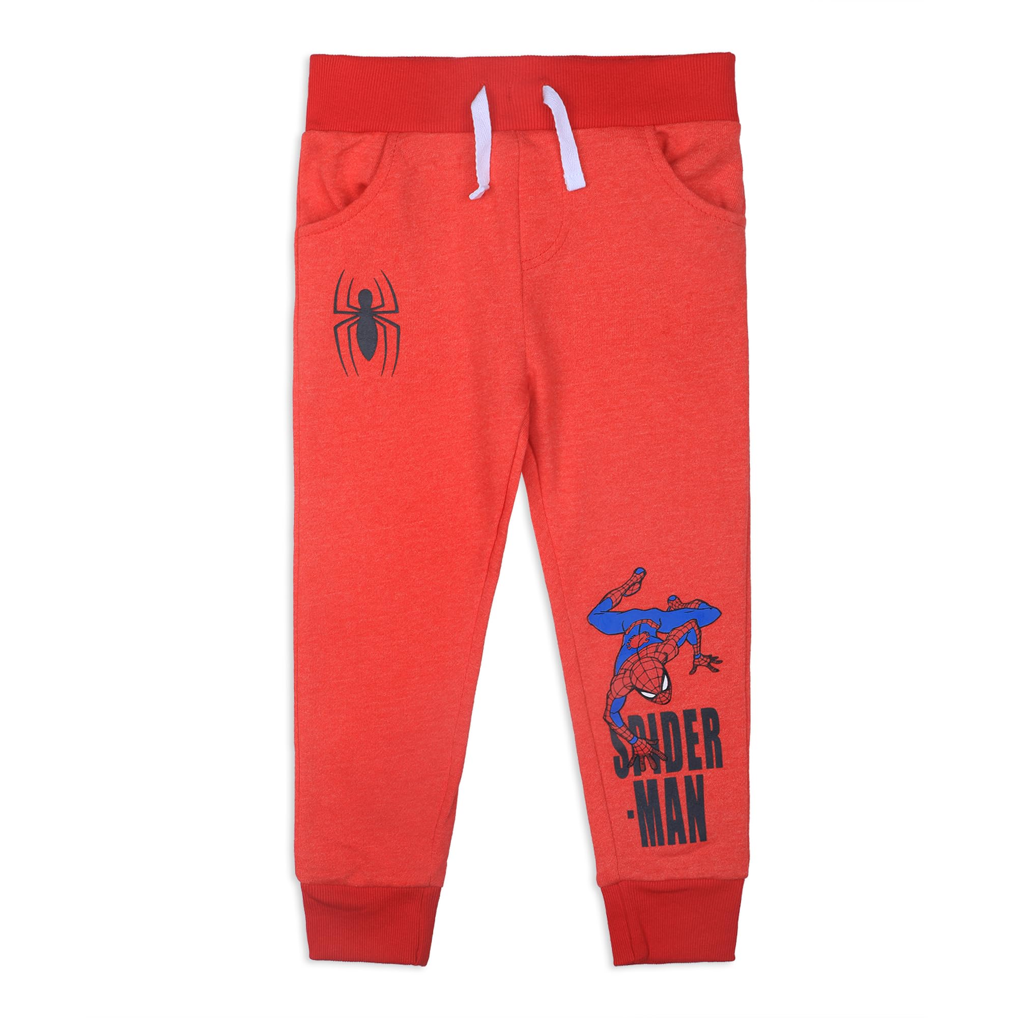 Marvel Spider-Man Boys 2-Pack Pajama Pants for Toddlers & Kids | Soft Cotton Sleepwear for Bedtime & Playtime | Superhero Costume & Lounge Wear
