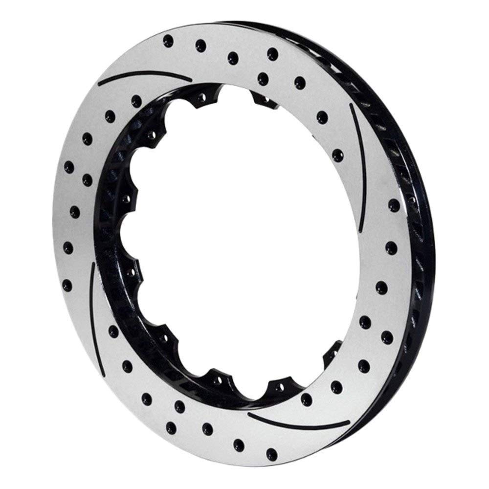 Rotor SV SRP72 Iron Left Hand Black - High Performance Motorcycle Rotor for Harley Davidson & Cruiser Bikes | Durable Braking for Highway & City Riding