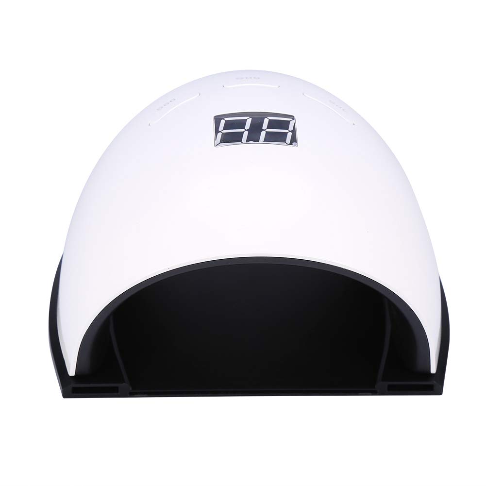 48W LED Nail Lamp for Two Hands - Professional Gel Nail Light with 30 LED Beads, Fast Curing Nail Dryer for Gel Polish - Smart Sensor Technology - Perfect for Salon & Home Manicure & Pedicure