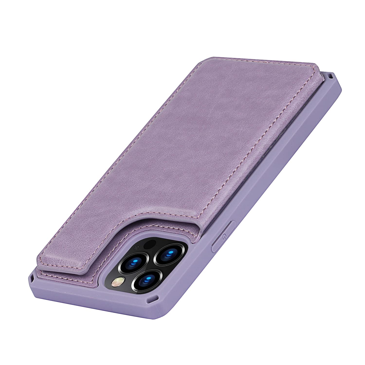 Premium Leather Shockproof Wallet Case for iPhone 12/12 Pro (6.1