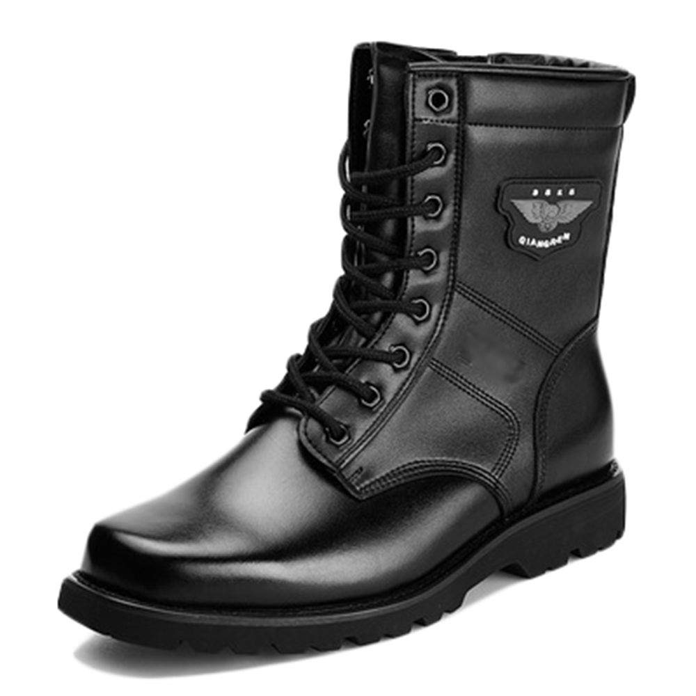 Men's Military Combat Boots - Waterproof Hiking Boots for Outdoor Trekking & Mountaineering - Black Army Tactical Shoes for Men - Perfect for Camping, Hunting & Outdoor Adventures