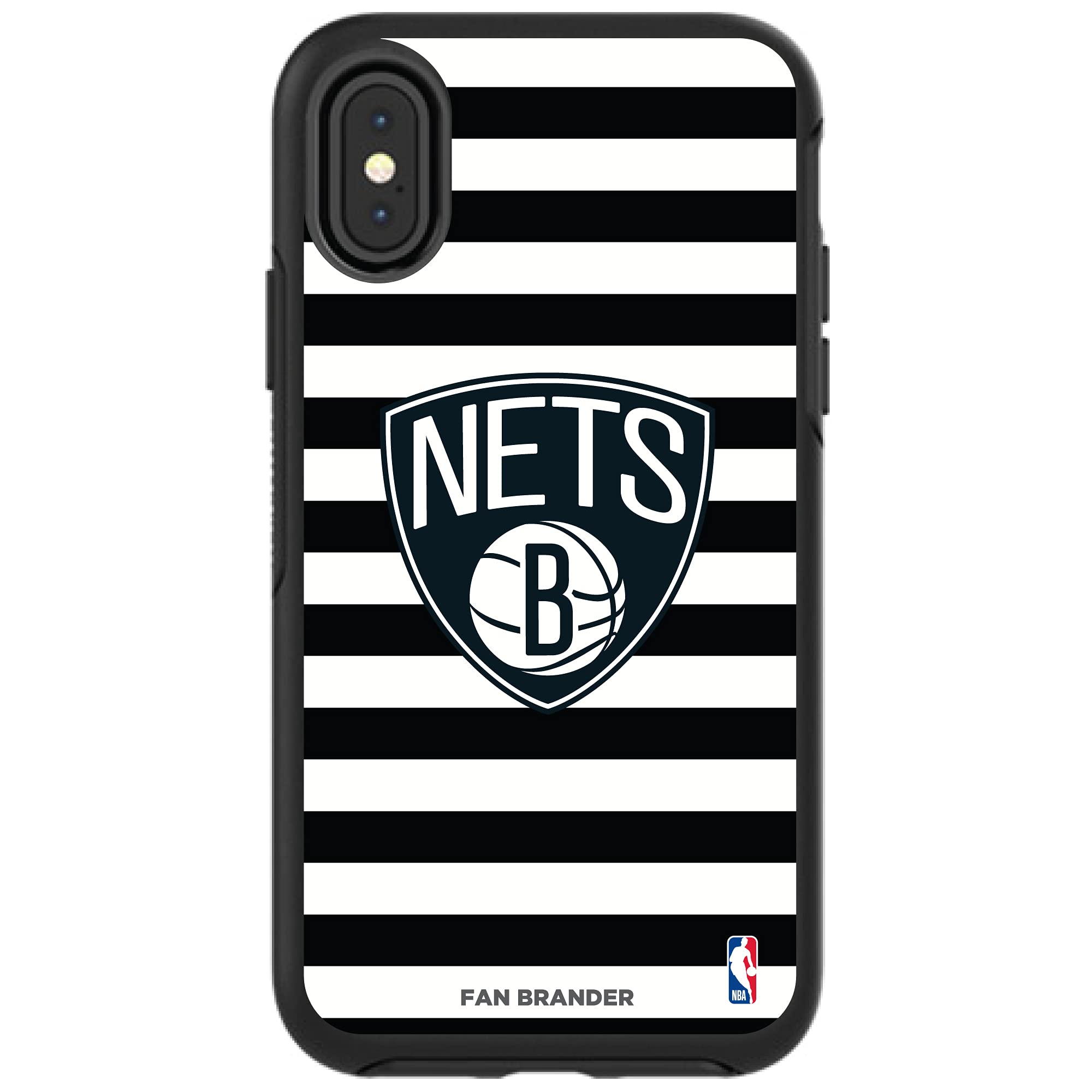 NBA OtterBox Symmetry iPhone Case - Stripes Design for Sports Fans