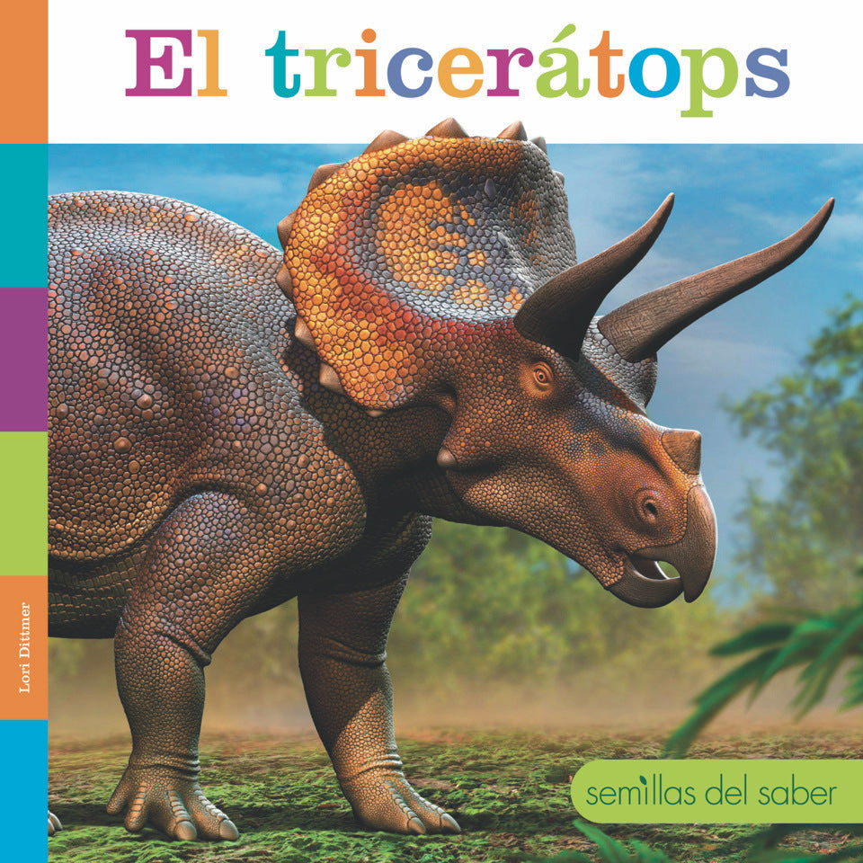 Triceratops Dinosaur Book 9781640267336 - Educational Kids Reading & Learning for School & Home
