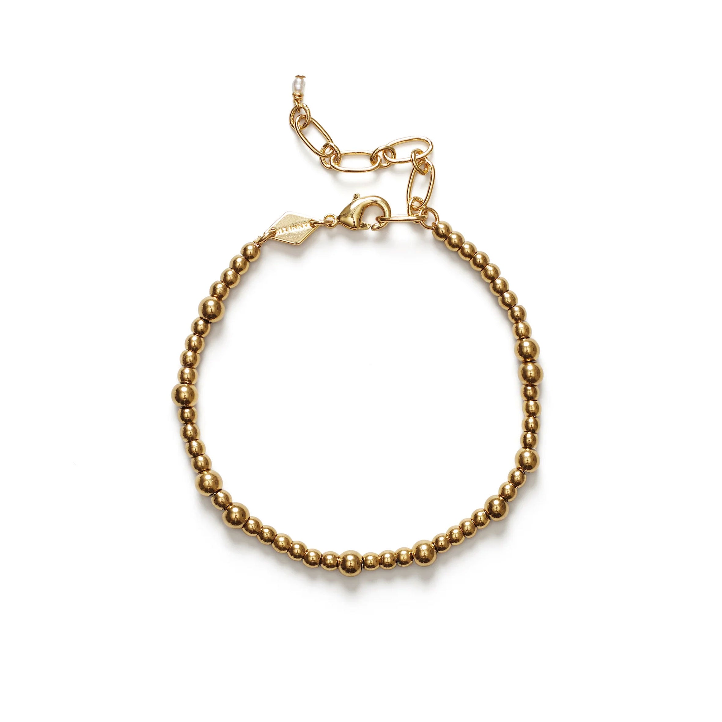 Elegant Slim Goldie Bracelet for Women - 18K Gold Plated Minimalist Jewelry - Perfect for Daily Wear, Parties & Gifts