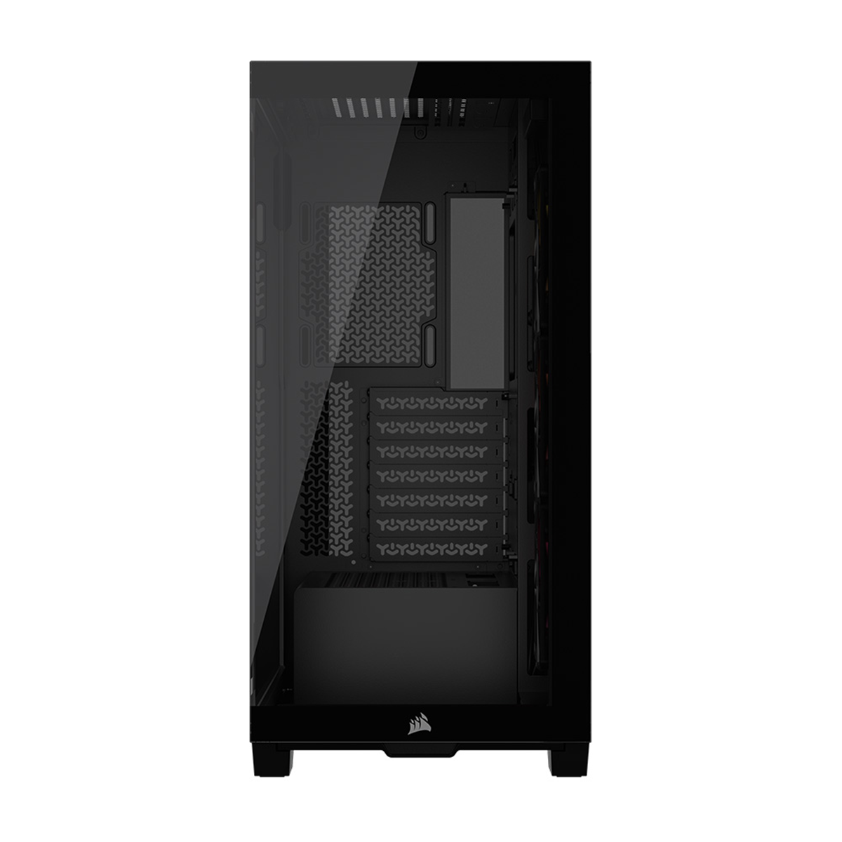 Corsair 3500X RGB iCUE Mid Tower Gaming PC Case - Tempered Glass Side Panel, Black | Perfect for High-Performance Gaming Rigs & Custom PC Builds