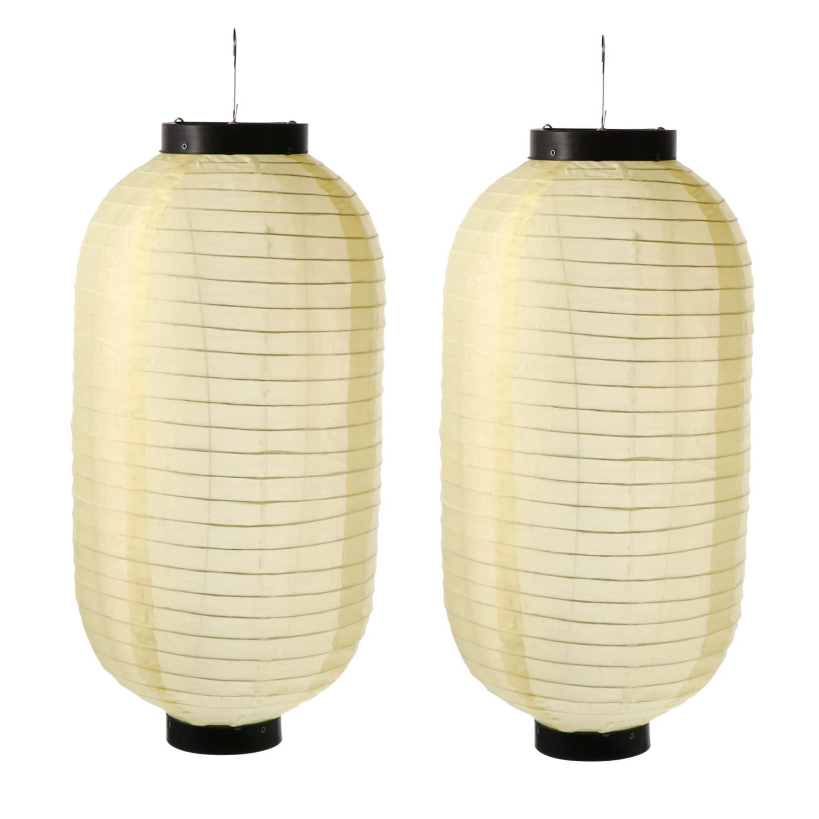 PRETYZOOM 2-Pack Japanese Silk Lanterns - Waterproof Foldable Paper Lantern Balls for Sashimi Bars, Wedding Decorations & Outdoor Parties | Elegant Asian-Inspired Lighting for Home, Garden and Events