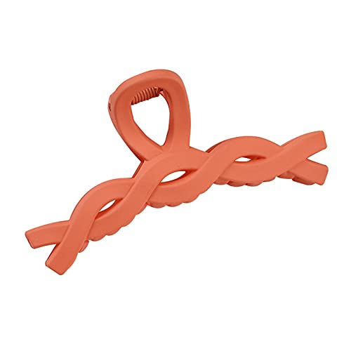 SOWUNO Matte Hair Claw Clips 6PCS - Non-Slip Strong Hold Hair Barrettes for Women, Fashionable Large Hair Clips for Thick & Thin Hair - Perfect for Salon, Work, Gym & Everyday Styling