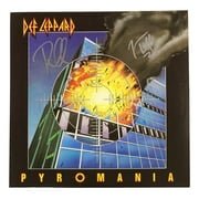 Joe Elliott & Phil Collen Autographed Def Leppard 2022 Pyromania Limited Edition Vinyl LP Record - JSA Certified Collectible - Perfect for Music Memorabilia Displays & Rock Fan Gift Ideas