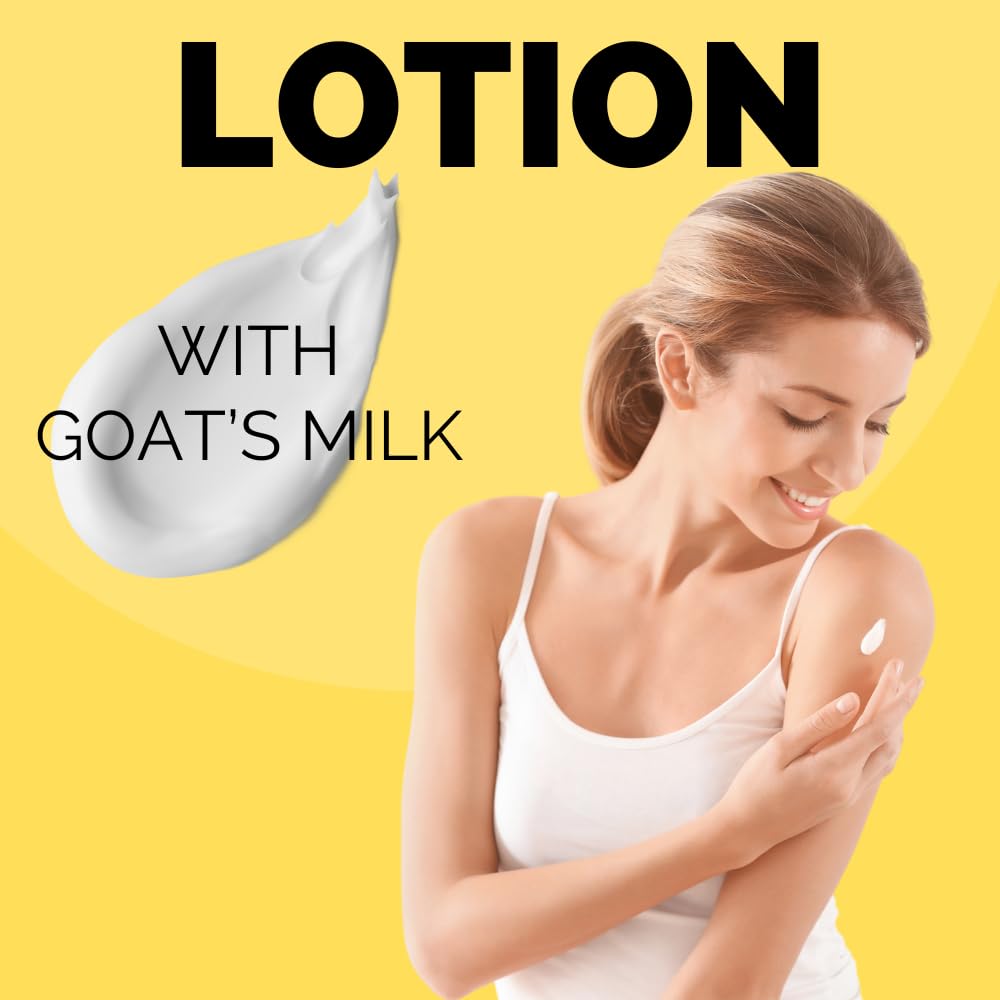 Golden Goat Farms Beach Lily Scented Body Lotion with Goats Milk - 1 Gallon (2 Pack) | Hydrating & Nourishing Moisturizer for Dry Skin | Perfect for Beach Days, Spa Treatments & Daily Skincare Routine